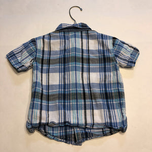 plaid button down shirt