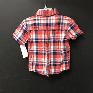 Plaid Button Down Shirt