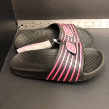 Load image into Gallery viewer, girls striped flip flops
