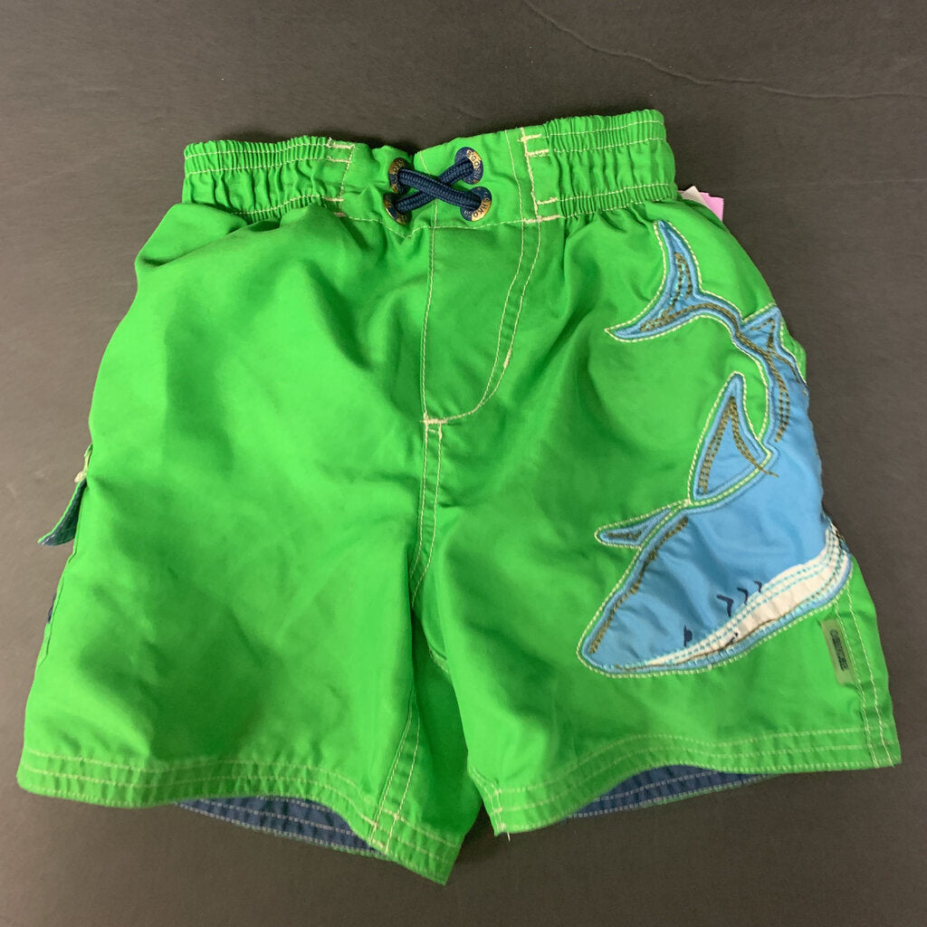 shark swim trunks