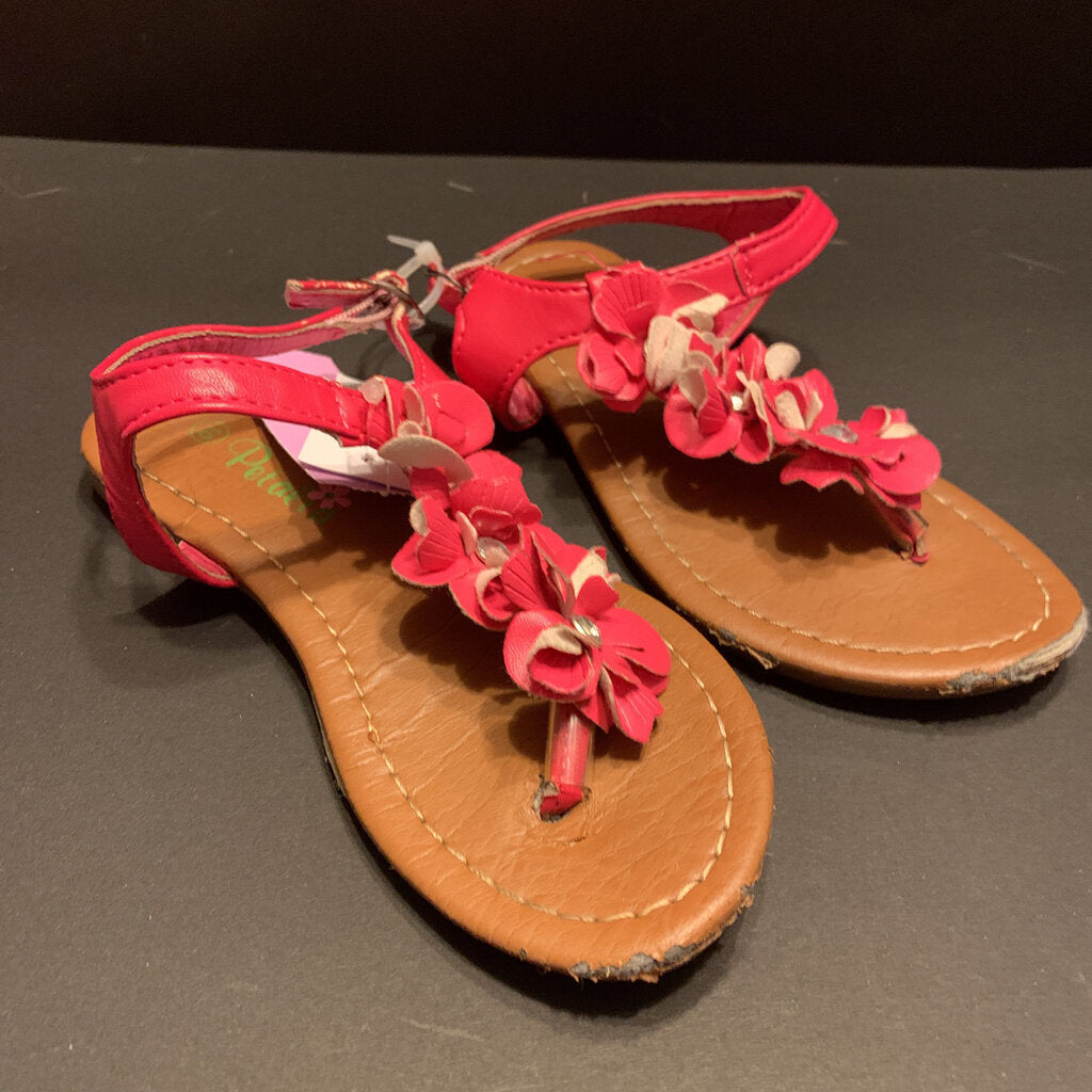 girl flower sandals