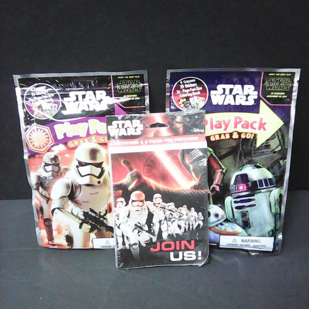 star wars play plack set