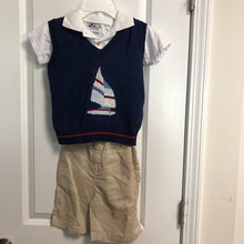 Load image into Gallery viewer, 3pc sailboat outfit
