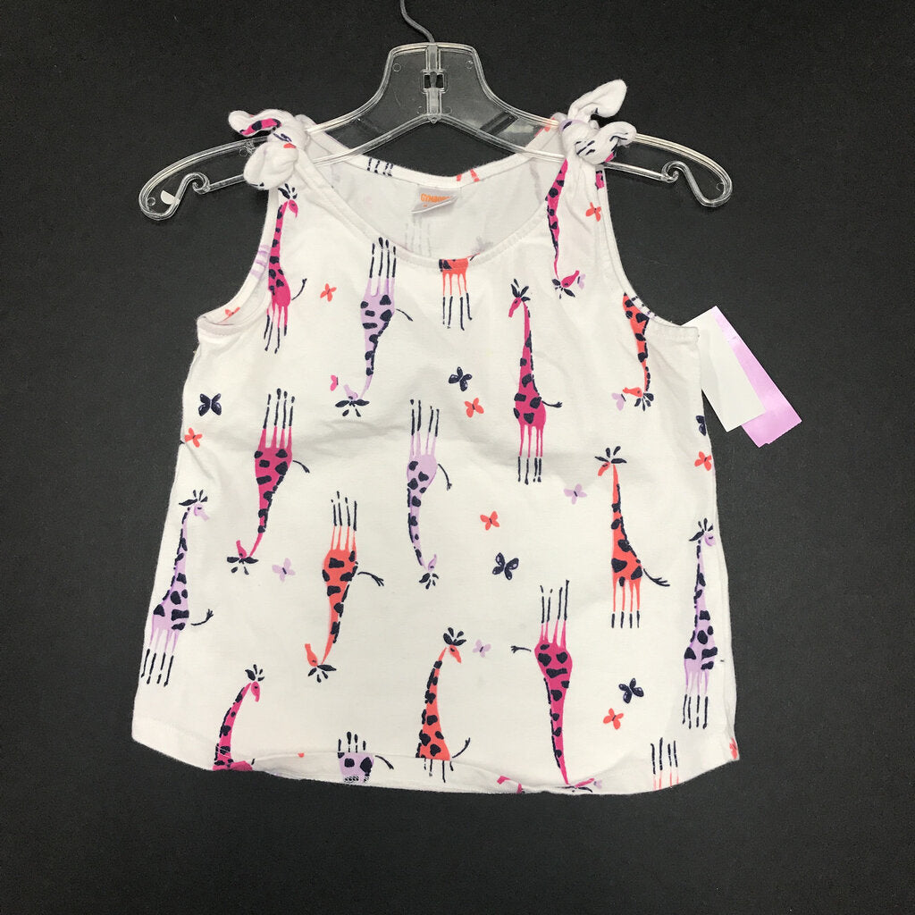 sleeveless giraffe top