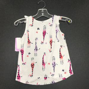 sleeveless giraffe top