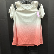 Load image into Gallery viewer, lace two tone top
