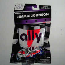 Load image into Gallery viewer, 2019 Jimmie Johnson Darlington Throwback #48 Ally Nascar Authentics 1:64
