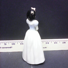 Load image into Gallery viewer, ceramic girl w/ black hair
