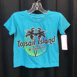 wings "topsail island beach paradise" shirt
