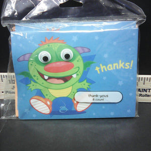 monster thank you cards