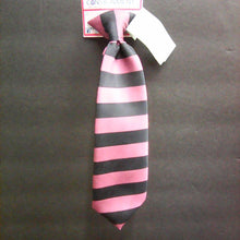 Load image into Gallery viewer, striped clip on tie
