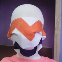 Load image into Gallery viewer, chevron design face mask
