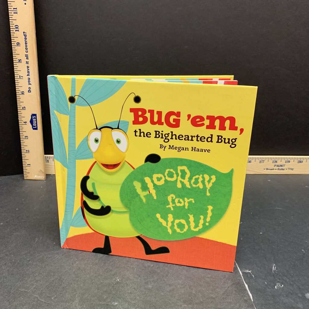 Bug'em the Bighearted Bug (Megan Haave) - hardcover