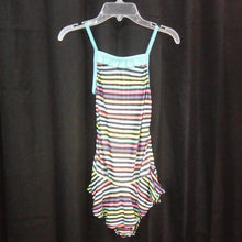 Load image into Gallery viewer, rainbow striped swimsuit
