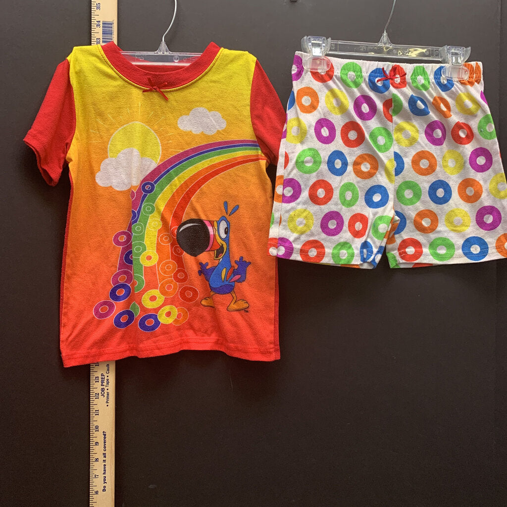 fruit loops toucan sam 2pc. sleep wear