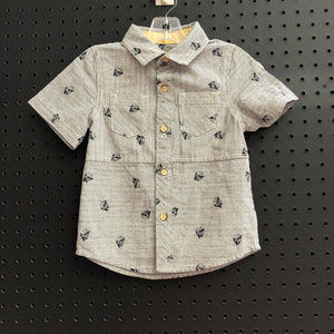 surfer button down shirt(NEW)