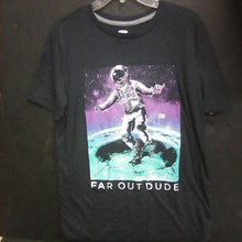 Load image into Gallery viewer, &quot;far out dude&quot; astronaut t-shirt
