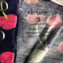 Load image into Gallery viewer, cherry onesie
