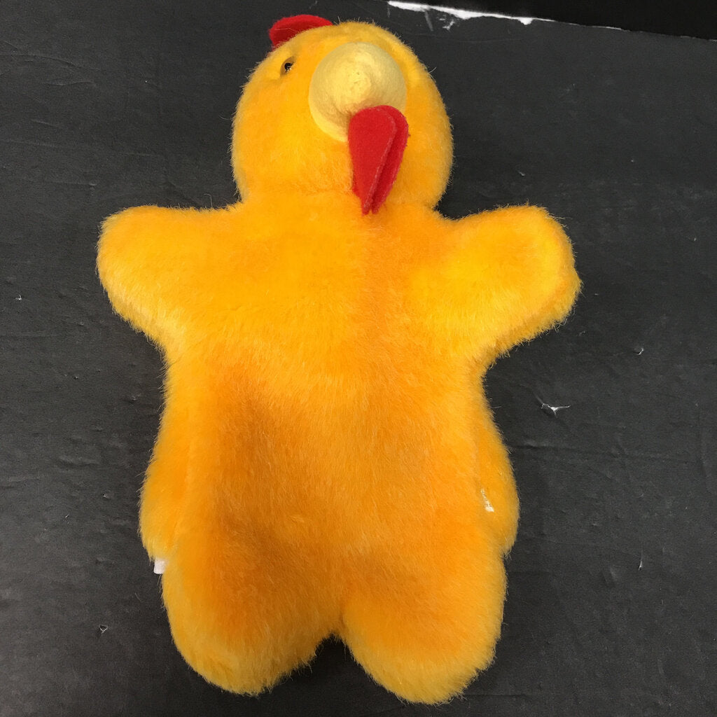 chicken hand puppet