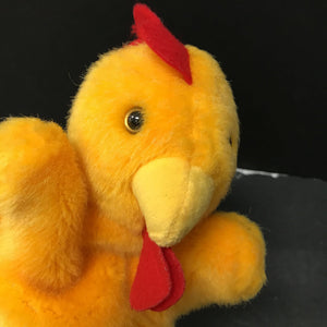 chicken hand puppet