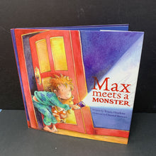 Load image into Gallery viewer, Max Meets a Monster (Tracey Hawkins) -hardcover
