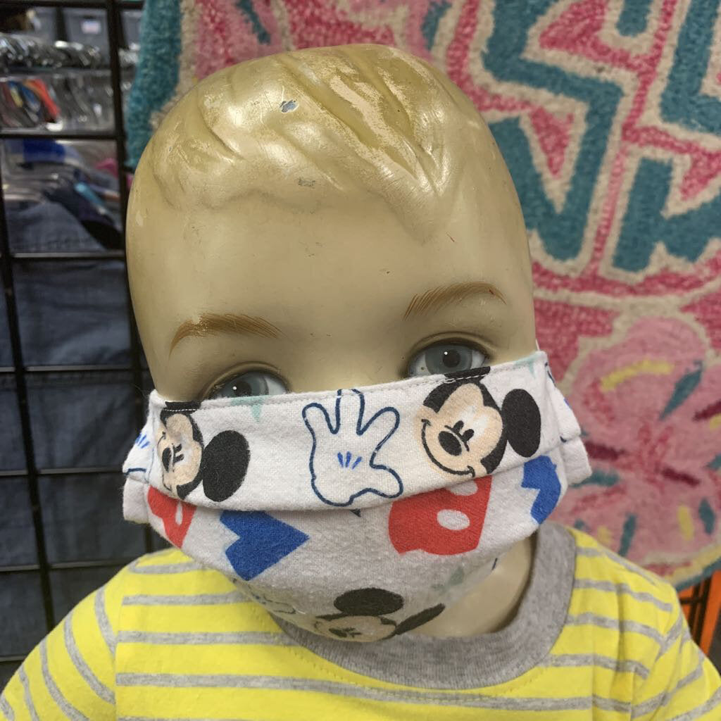 Kids Mickey Face Mask