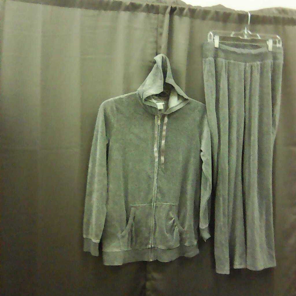 2pc hooded zip outfit