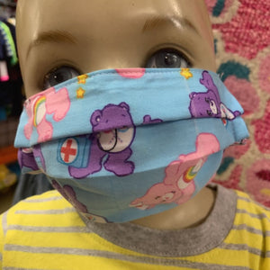 Kids Care Bears Face Mask