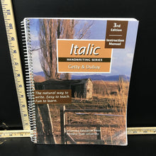 Load image into Gallery viewer, Italic Handwriting Series -workbook
