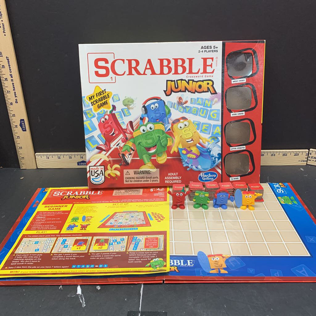 Junior Scrabble (1999) - Scrabble - LastDodo