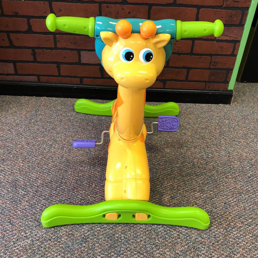 Vtech ride and store learn giraffe bike