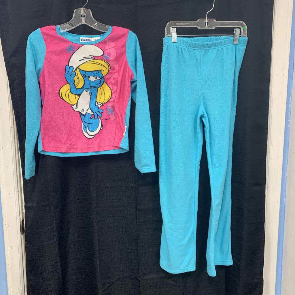 2pc smurf sleepwear