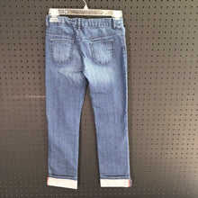 Load image into Gallery viewer, denim cuffed bottom pants
