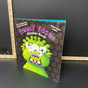 Funny Faces Sticker Book - activity