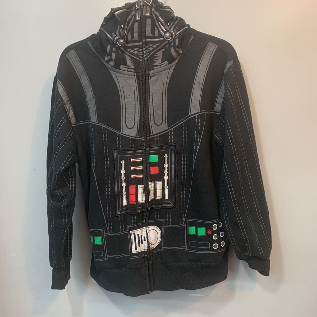 hooded full zip jacket