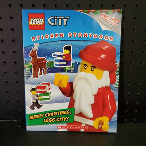Lego City Sticker Storybook-holiday