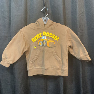 "dirt rocks" hooded sweatshirt