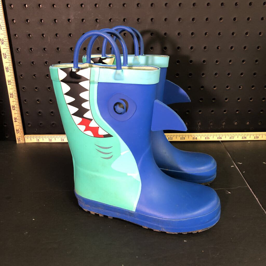 Shark rain boots