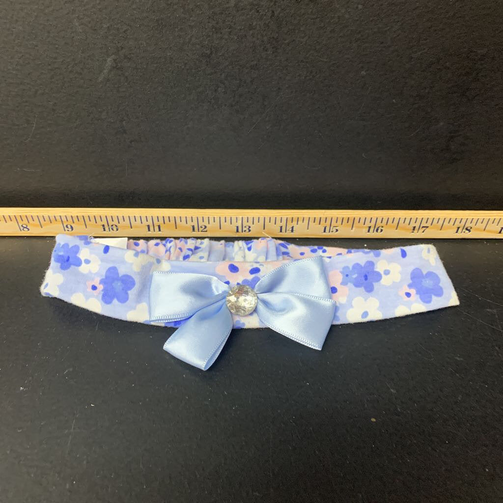 floral headband w/bow