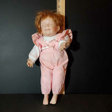 Load image into Gallery viewer, porcelain doll in pink outfit

