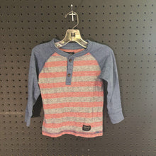 Load image into Gallery viewer, 2 button striped shirt
