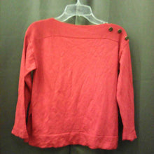 Load image into Gallery viewer, 3 gold buttons sweater
