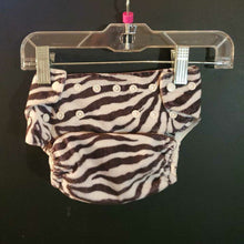 Load image into Gallery viewer, zebra print cloth diaper
