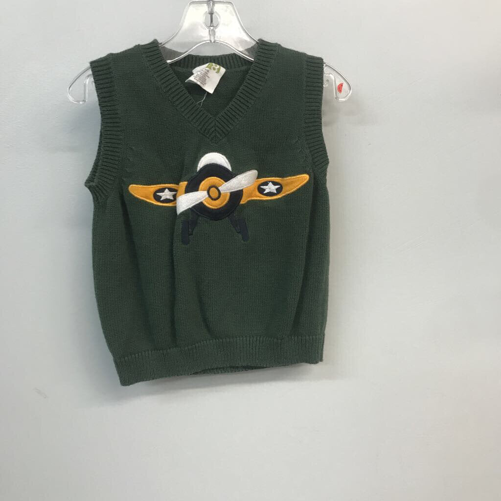 airplane sweater vest