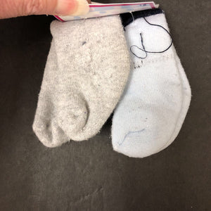 2pk newborn socks