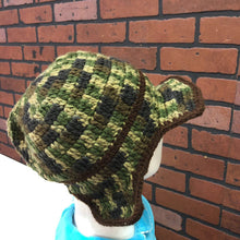 Load image into Gallery viewer, boys knitted camo hat
