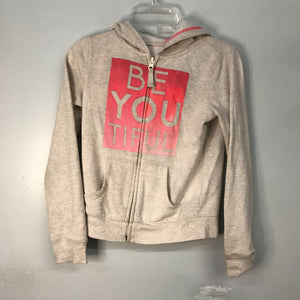 "BeYouTiful"zip sweatshirt