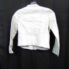 Load image into Gallery viewer, leather look winter jacket w/zipper
