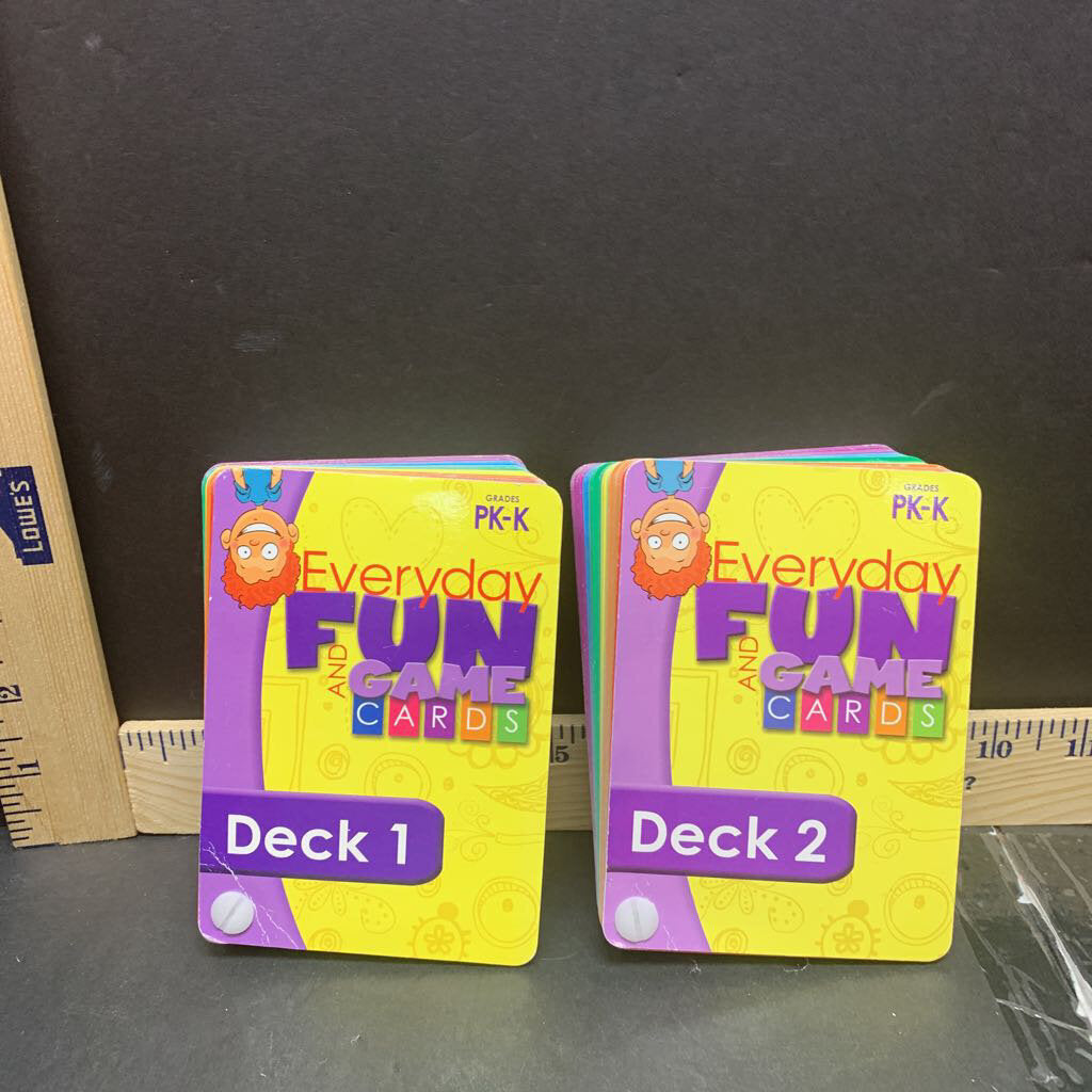 2pk Everyday Fun & Games cards